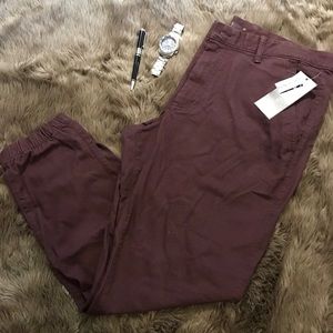 Built-In Flex Twill Joggers